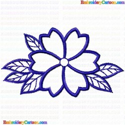 Flowers 682 Embroidery Design