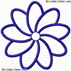 Flowers 684 Embroidery Design