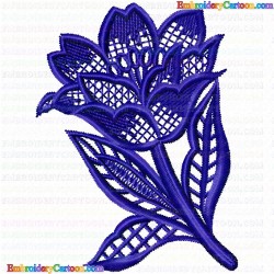 Flowers 690 Embroidery Design