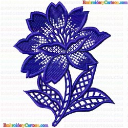 Flowers 691 Embroidery Design