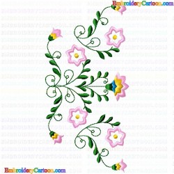 Flowers 699 Embroidery Design