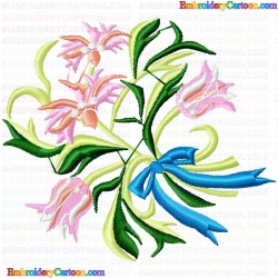 Flowers 703 Embroidery Design