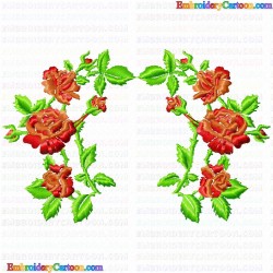 Flowers 704 Embroidery Design