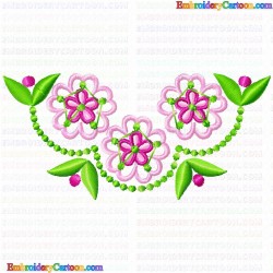 Flowers 706 Embroidery Design