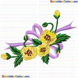 Flowers 710 Embroidery Design