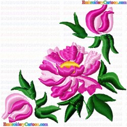 Flowers 717 Embroidery Design
