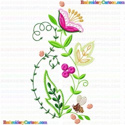 Flowers 720 Embroidery Design