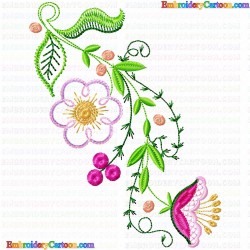 Flowers 723 Embroidery Design