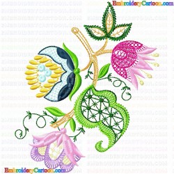 Flowers 726 Embroidery Design