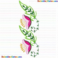 Flowers 727 Embroidery Design