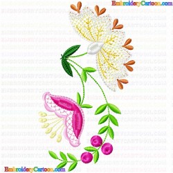 Flowers 729 Embroidery Design