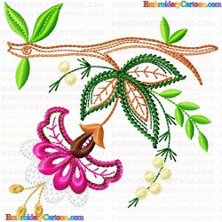 Flowers 737 Embroidery Design