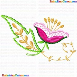 Flowers 739 Embroidery Design