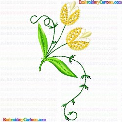 Flowers 746 Embroidery Design