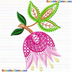 Flowers 747 Embroidery Design