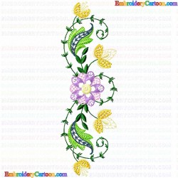 Flowers 756 Embroidery Design