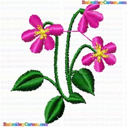 Flowers 75 Embroidery Design