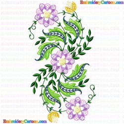 Flowers 760 Embroidery Design