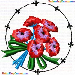 Flowers 7 Embroidery Design