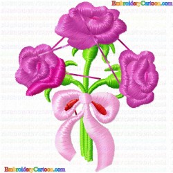 Flowers 809 Embroidery Design