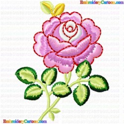 Flowers 80 Embroidery Design