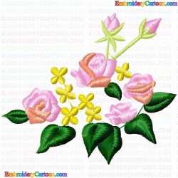 Flowers 824 Embroidery Design