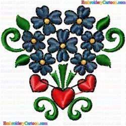 Flowers 831 Embroidery Design