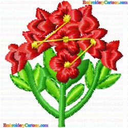 Flowers 840 Embroidery Design