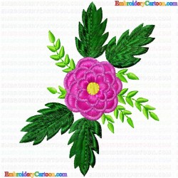 Flowers 875 Embroidery Design