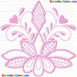 Flowers 879 Embroidery Design