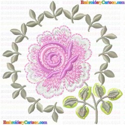 Flowers 87 Embroidery Design