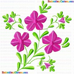 Flowers 886 Embroidery Design