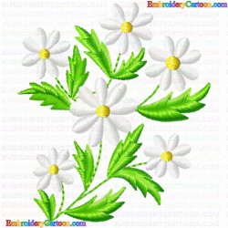 Flowers 887 Embroidery Design