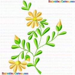 Flowers 888 Embroidery Design