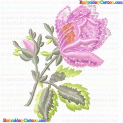 Flowers 89 Embroidery Design