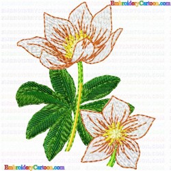 Flowers 909 Embroidery Design