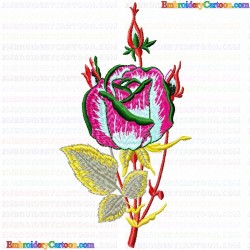 Flowers 90 Embroidery Design