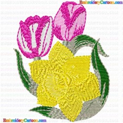 Flowers 925 Embroidery Design