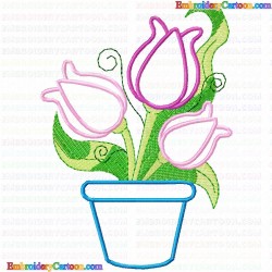 Flowers 933 Embroidery Design