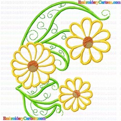 Flowers 937 Embroidery Design