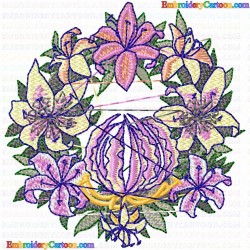 Flowers 939 Embroidery Design