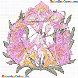 Flowers 940 Embroidery Design