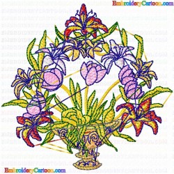 Flowers 941 Embroidery Design