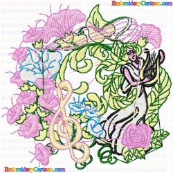 Flowers 950 Embroidery Design