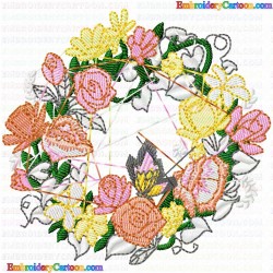 Flowers 956 Embroidery Design