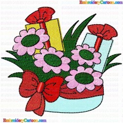 Flowers 963 Embroidery Design