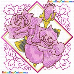 Flowers 967 Embroidery Design