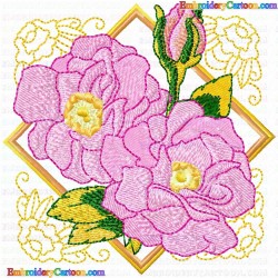 Flowers 969 Embroidery Design