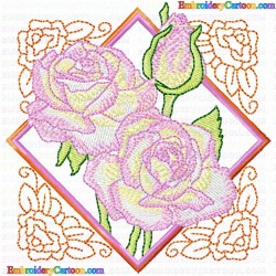 Flowers 972 Embroidery Design