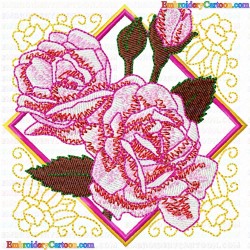 Flowers 975 Embroidery Design